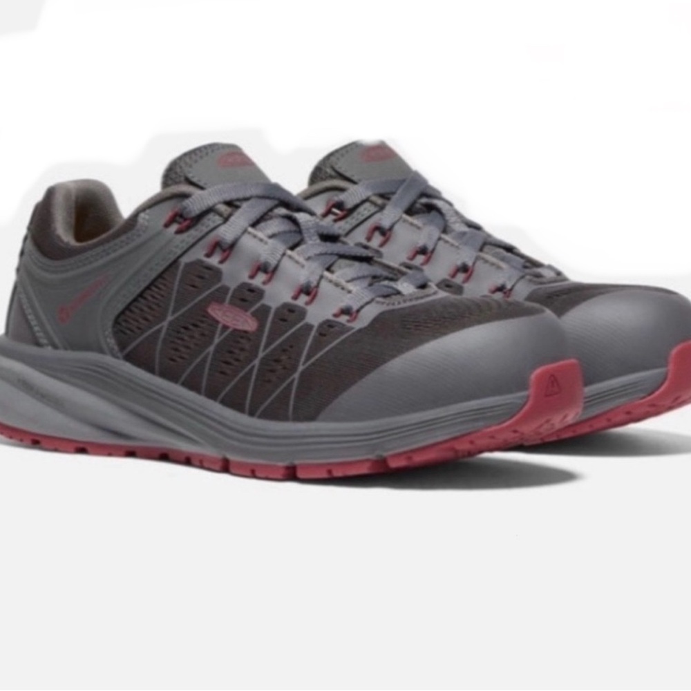 9 KEEN WOMENS VISTA CARBON FIBER TOE ASTM F2413-18 UTILITY SAFETY SHOE